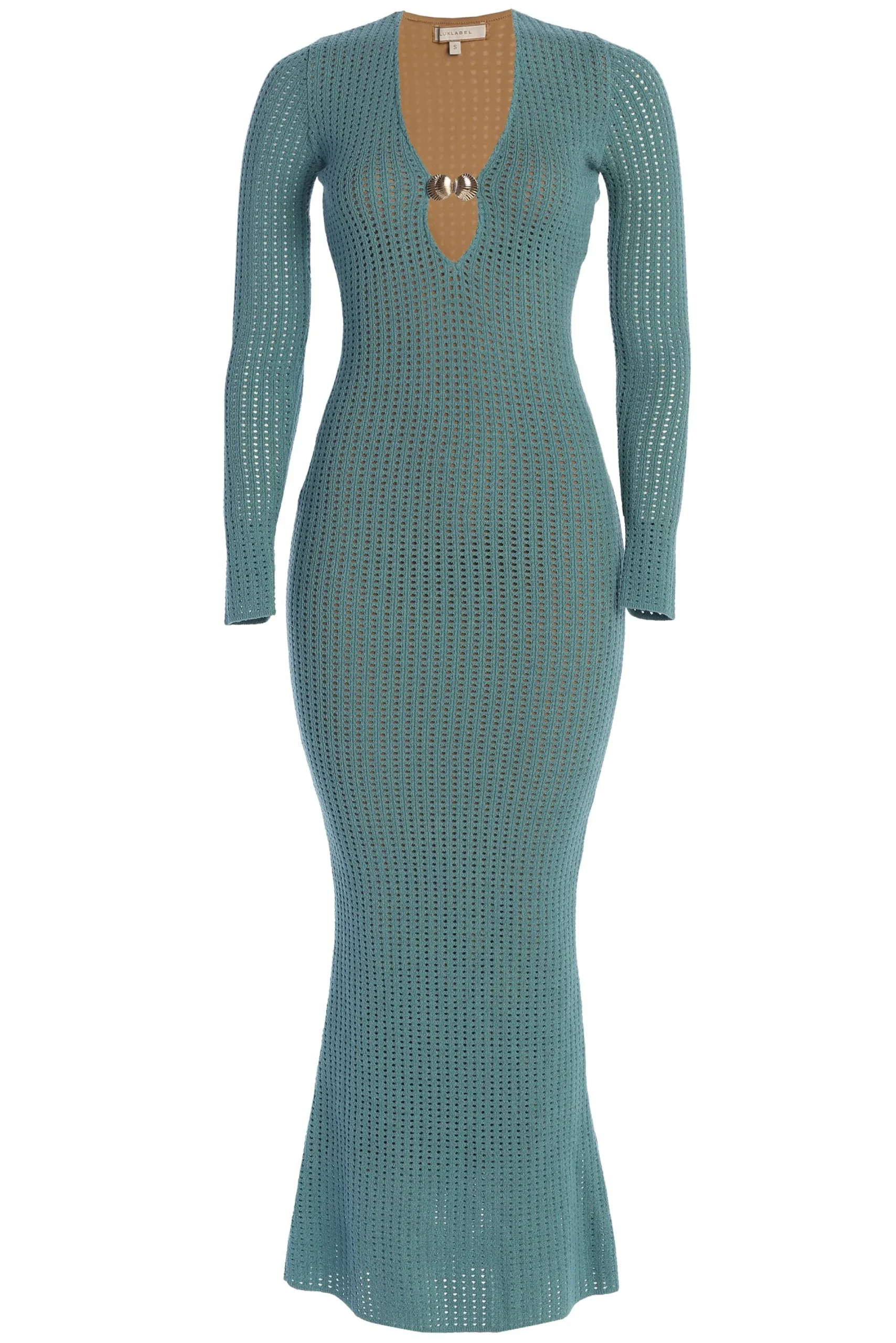 JLUXLABEL Aqua Sol Sweater Knit Dress