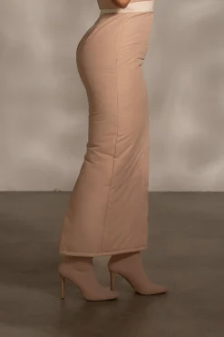 JLUXLABEL Beige Addyson Skirt Set