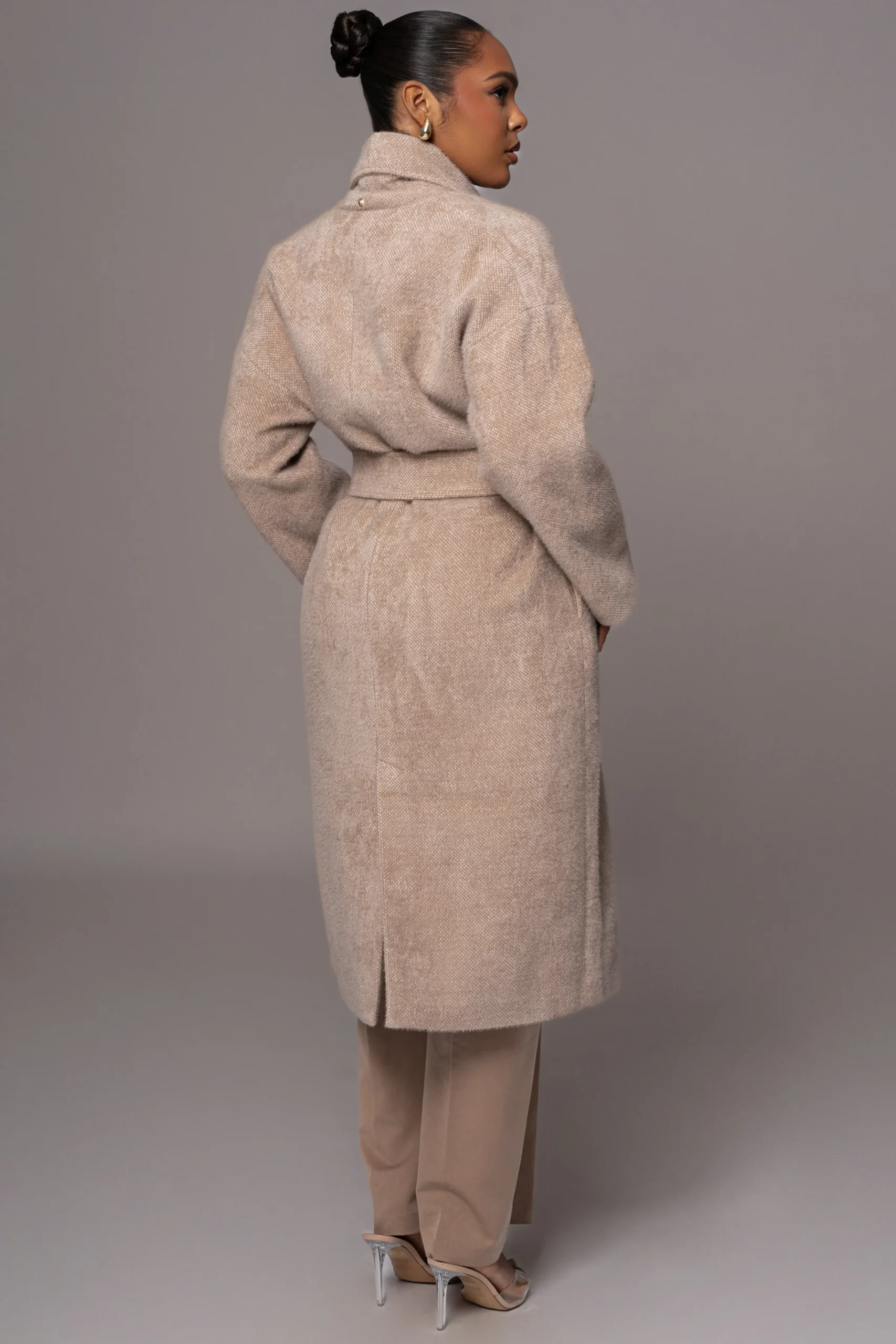 JLUXLABEL Beige Jonah Coat