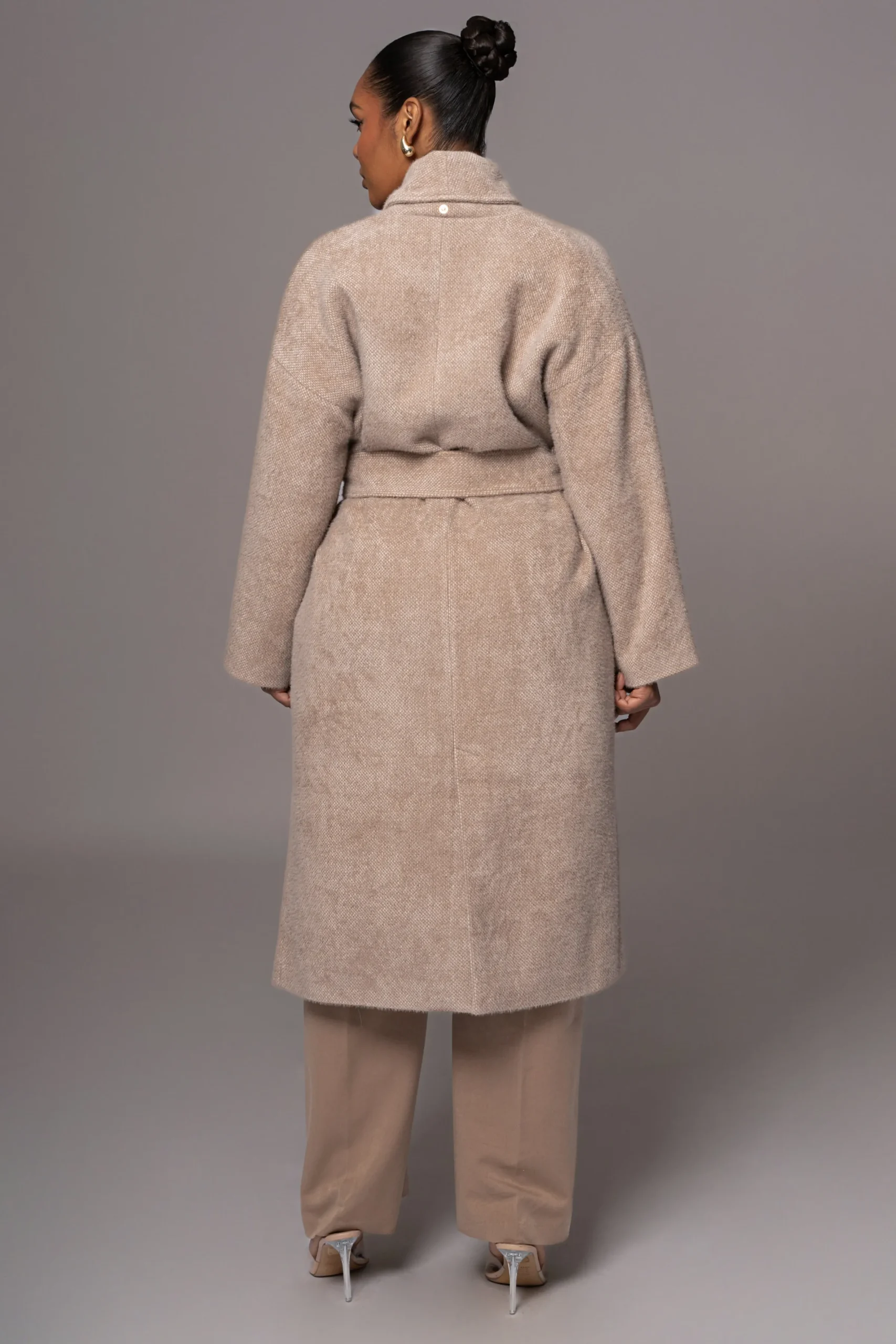 JLUXLABEL Beige Jonah Coat