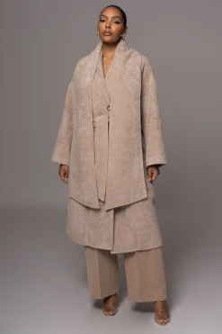 JLUXLABEL Beige Jonah Coat