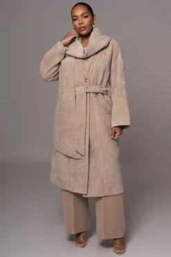 JLUXLABEL Beige Jonah Coat