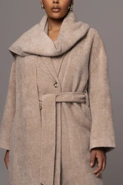 JLUXLABEL Beige Jonah Coat