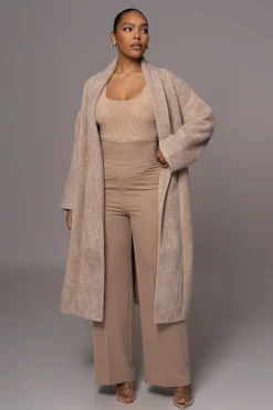 JLUXLABEL Beige Jonah Coat