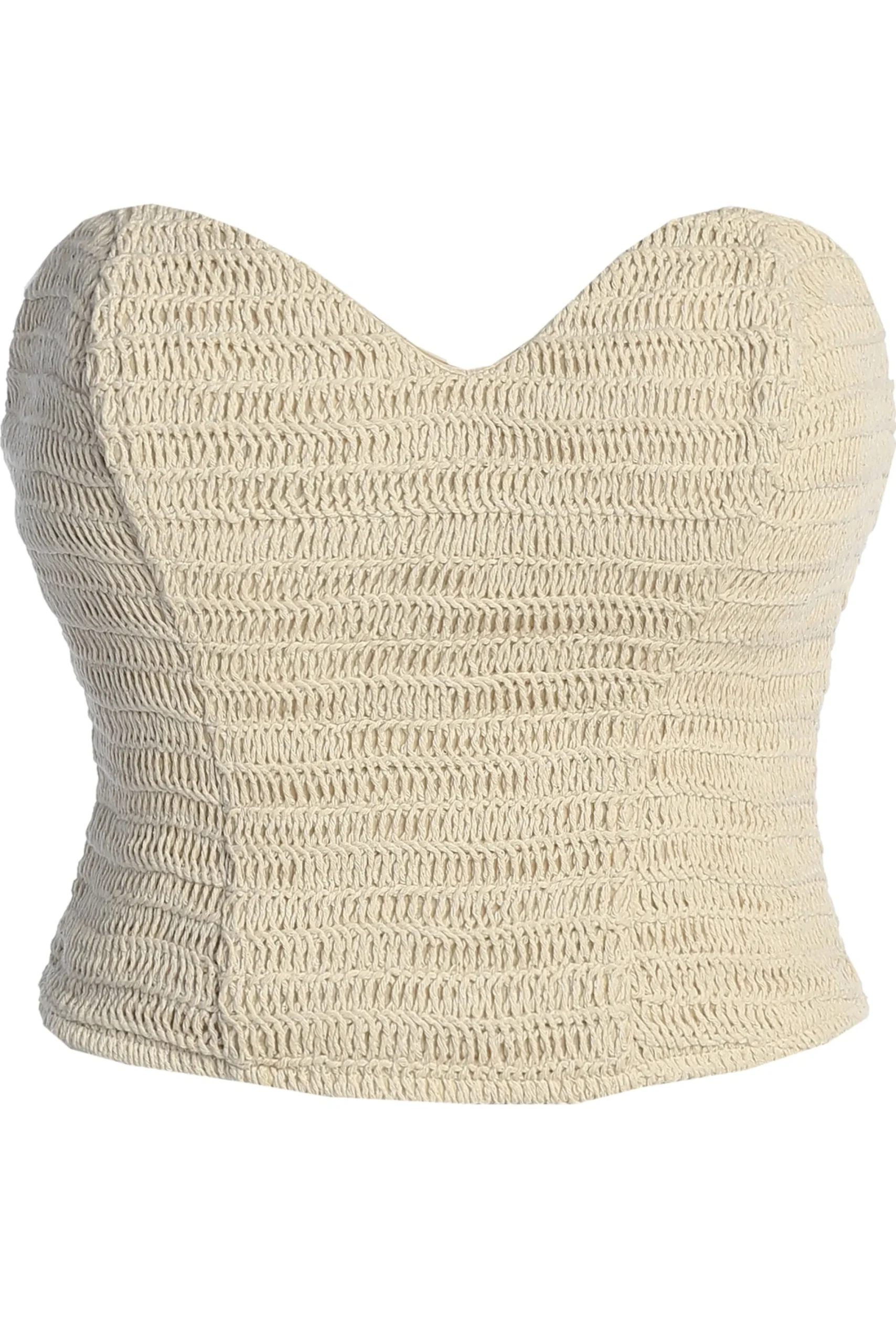 JLUXLABEL Beige Lila Bustier