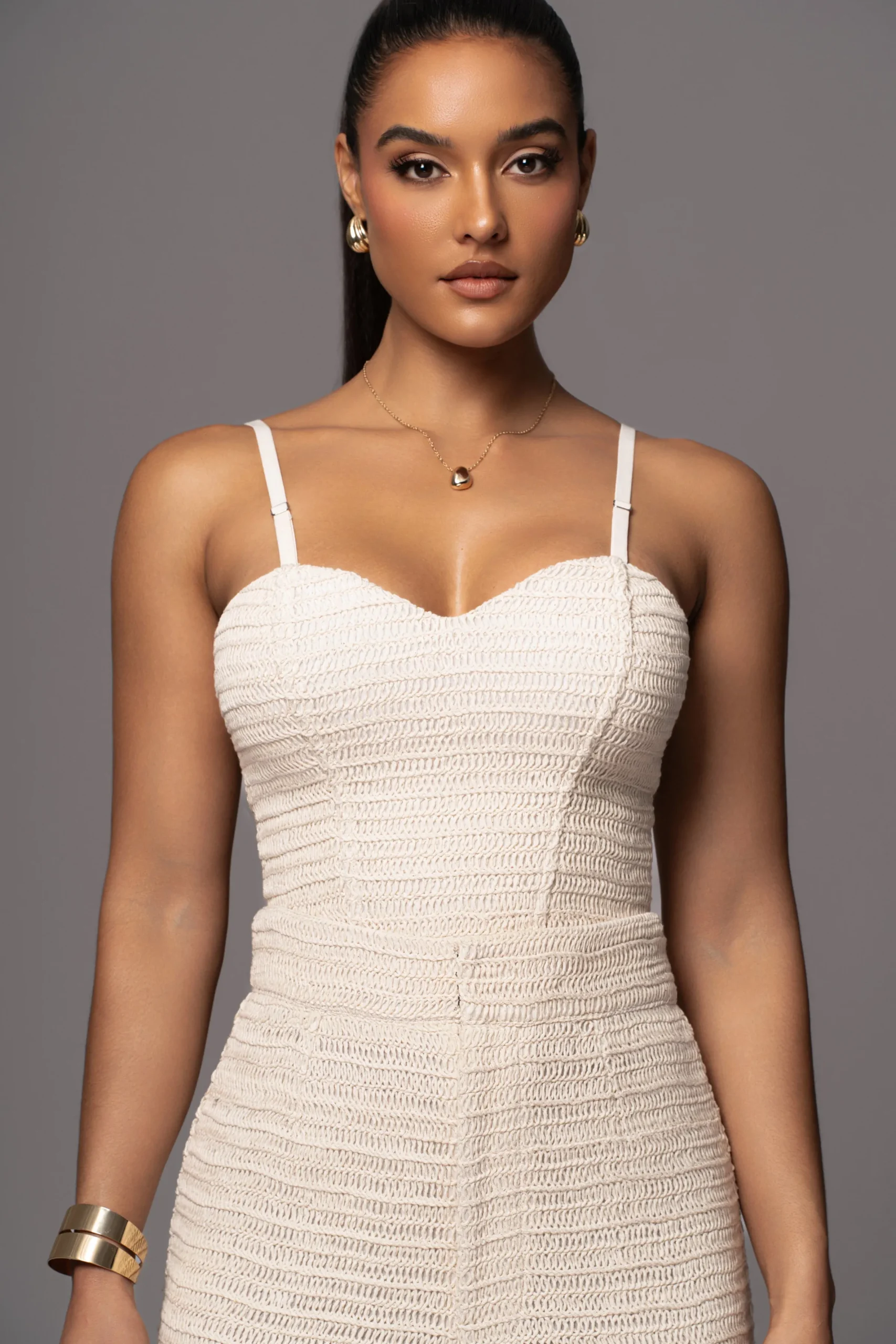 JLUXLABEL Beige Lila Bustier
