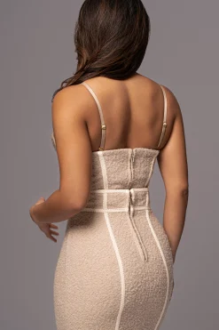 JLUXLABEL Beige Miles Skirt