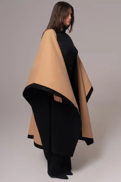 JLUXLABEL Beige Park City Reversible Shawl