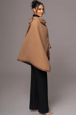 JLUXLABEL Beige Park City Reversible Shawl