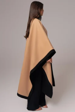 JLUXLABEL Beige Park City Reversible Shawl