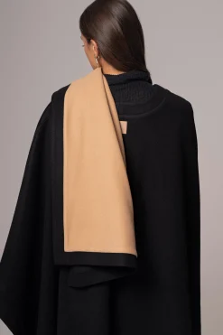JLUXLABEL Beige Park City Reversible Shawl