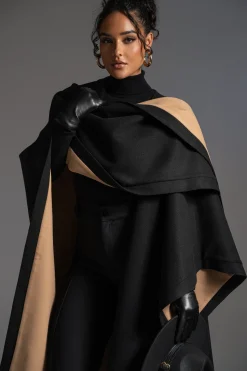 JLUXLABEL Beige Park City Reversible Shawl