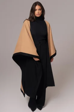 JLUXLABEL Beige Park City Reversible Shawl