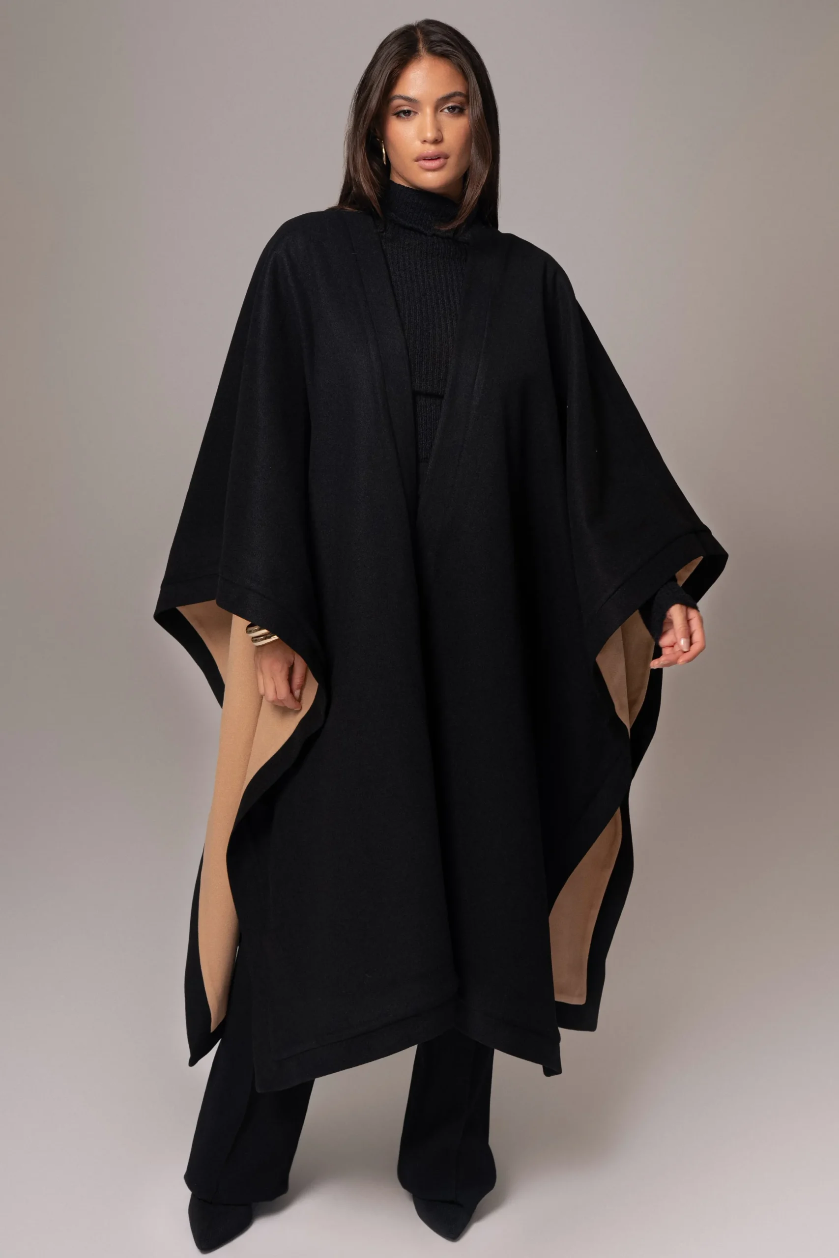 JLUXLABEL Beige Park City Reversible Shawl