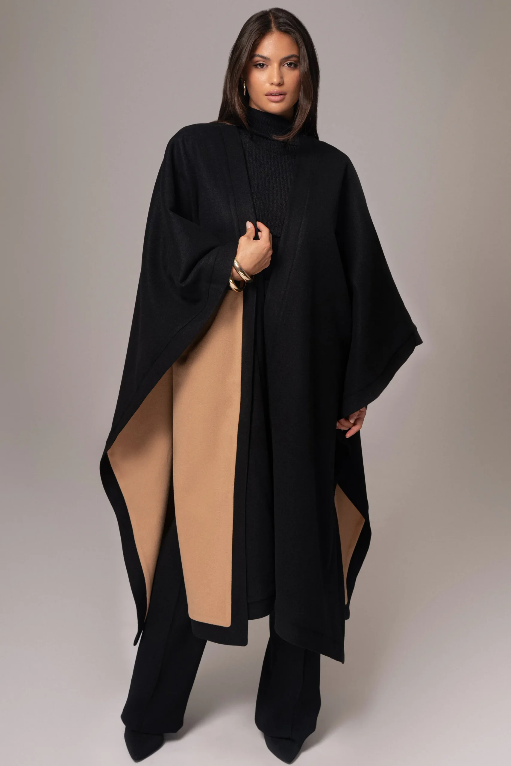 JLUXLABEL Beige Park City Reversible Shawl