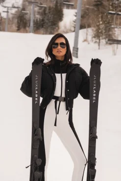 JLUXLABEL Black Arctic Rush Ski Suit