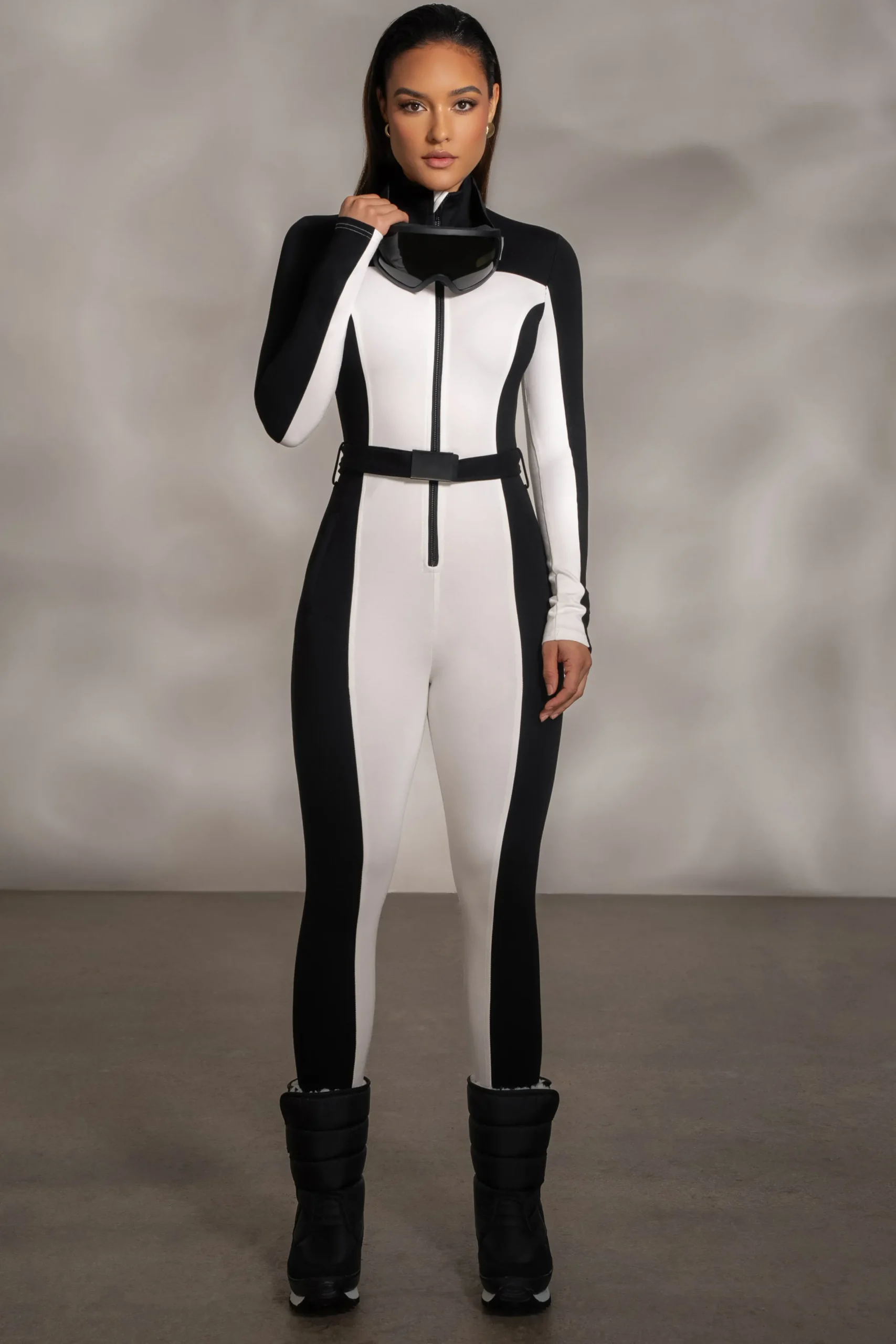 JLUXLABEL Black Arctic Rush Ski Suit