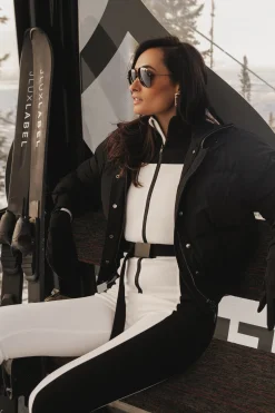 JLUXLABEL Black Arctic Rush Ski Suit