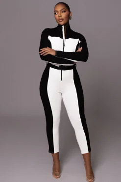 JLUXLABEL Black Arctic Rush Ski Suit