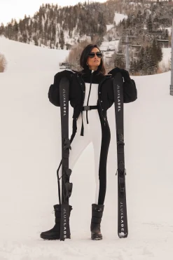 JLUXLABEL Black Arctic Rush Ski Suit