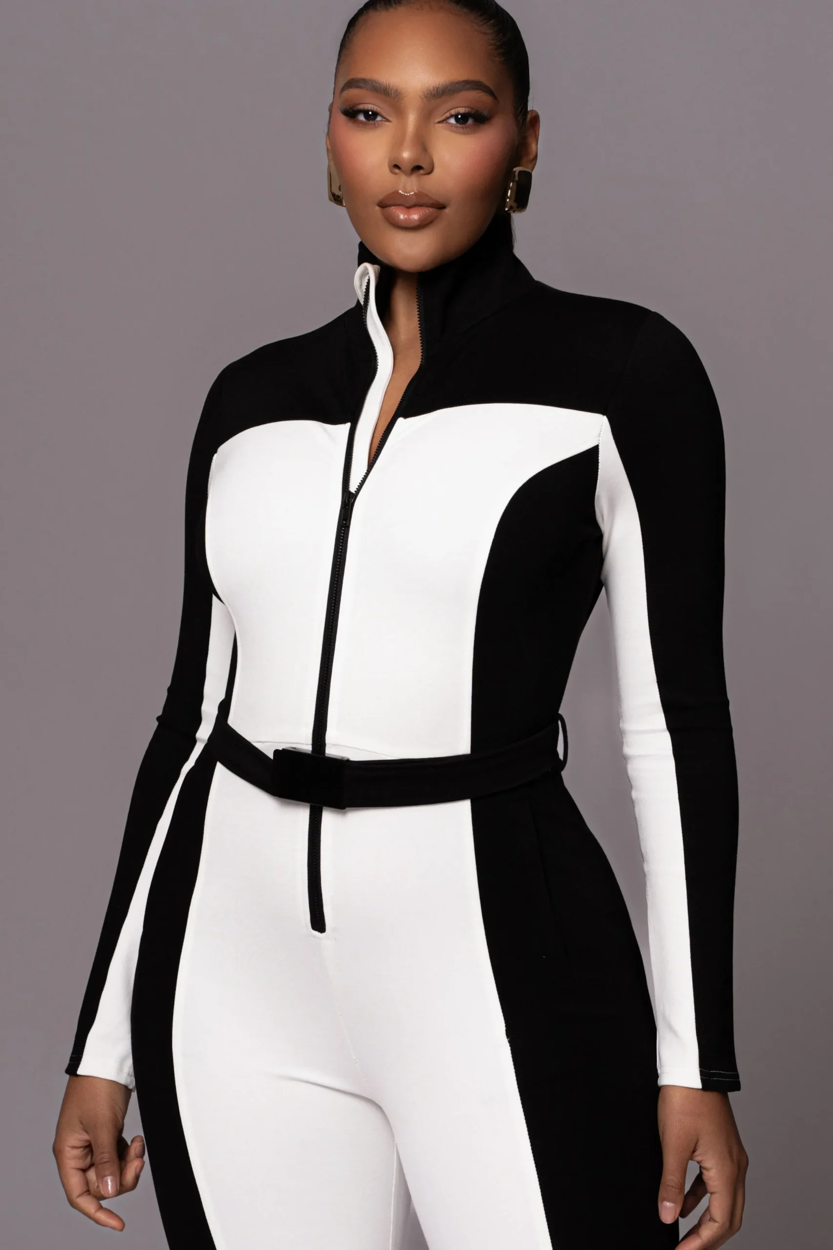 JLUXLABEL Black Arctic Rush Ski Suit