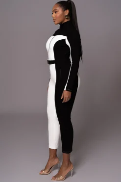 JLUXLABEL Black Arctic Rush Ski Suit