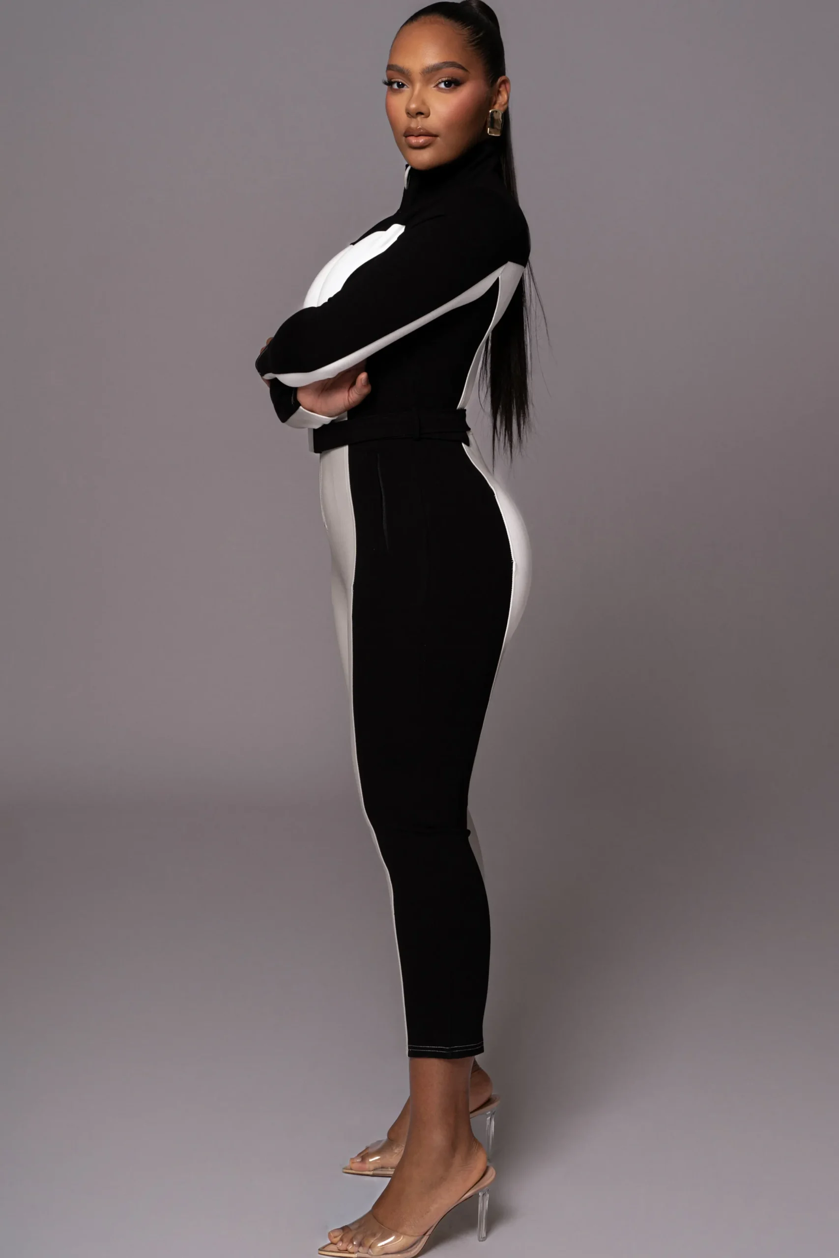 JLUXLABEL Black Arctic Rush Ski Suit