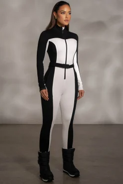 JLUXLABEL Black Arctic Rush Ski Suit