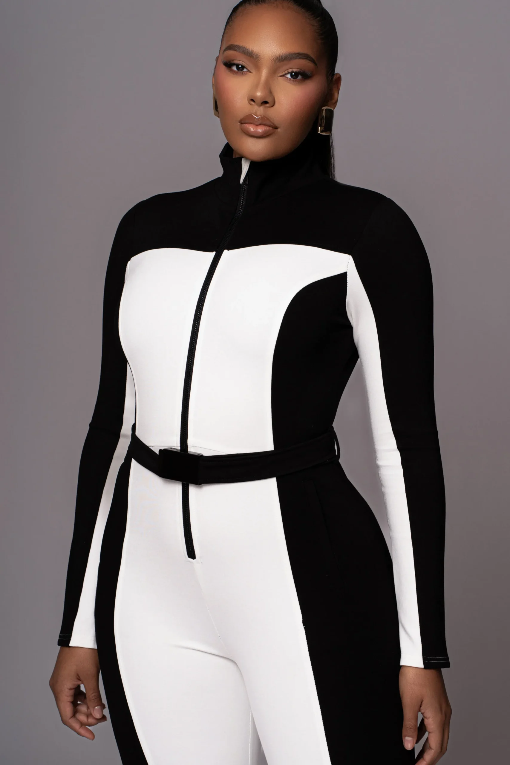 JLUXLABEL Black Arctic Rush Ski Suit