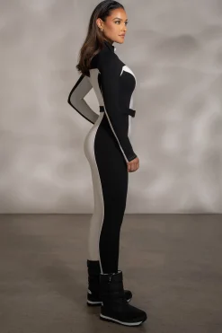 JLUXLABEL Black Arctic Rush Ski Suit