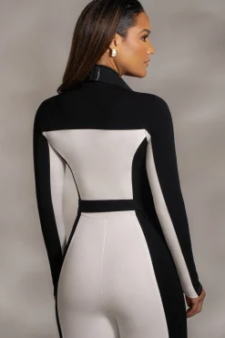 JLUXLABEL Black Arctic Rush Ski Suit
