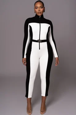 JLUXLABEL Black Arctic Rush Ski Suit