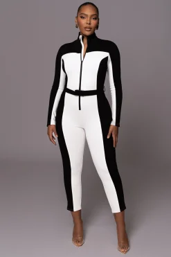 JLUXLABEL Black Arctic Rush Ski Suit