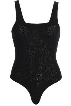 JLUXLABEL Black At Ease Tank Bodysuit