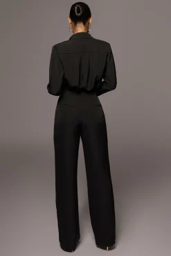 JLUXLABEL Black Candice Trousers