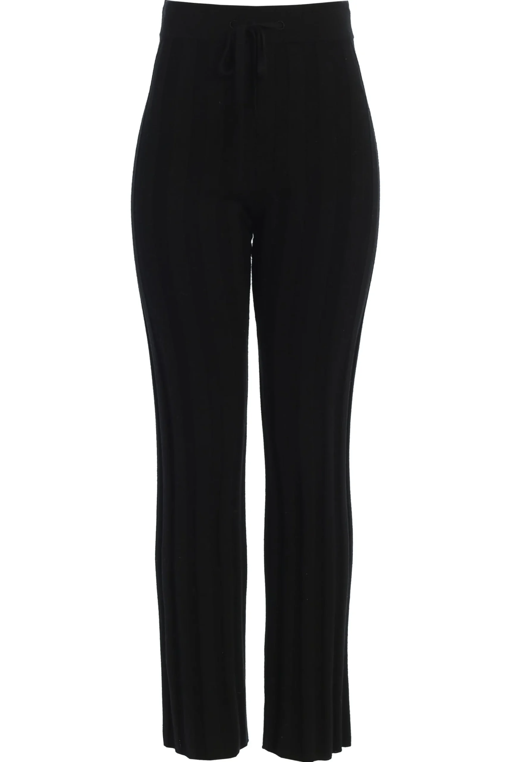 JLUXLABEL Black Darcey Ribbed Pants
