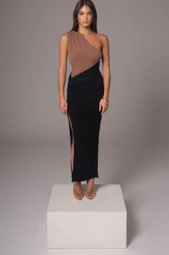 JLUXLABEL Black English Bay Maxi Dress
