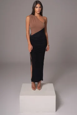 JLUXLABEL Black English Bay Maxi Dress
