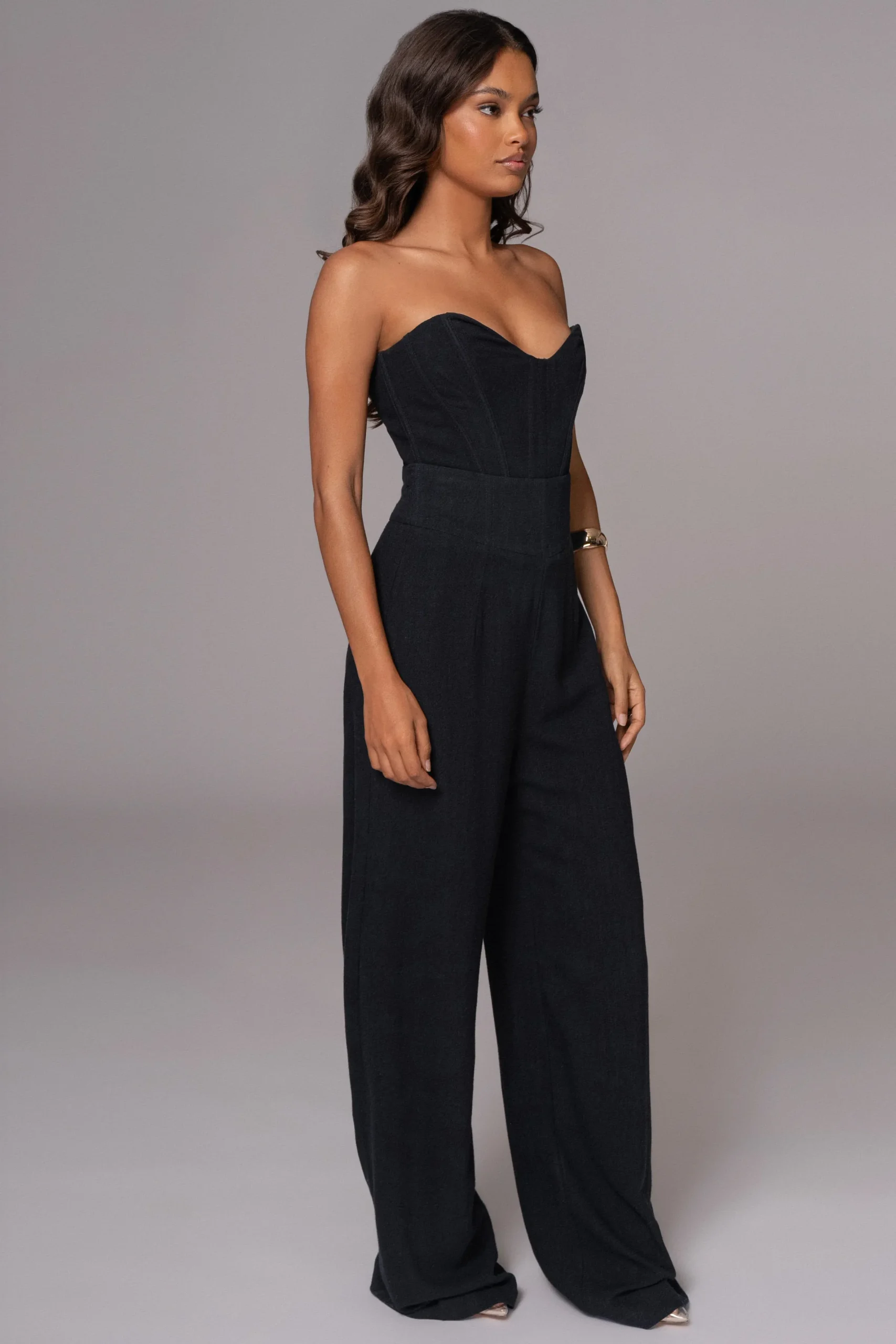 JLUXLABEL Black Explorer Linen Pants