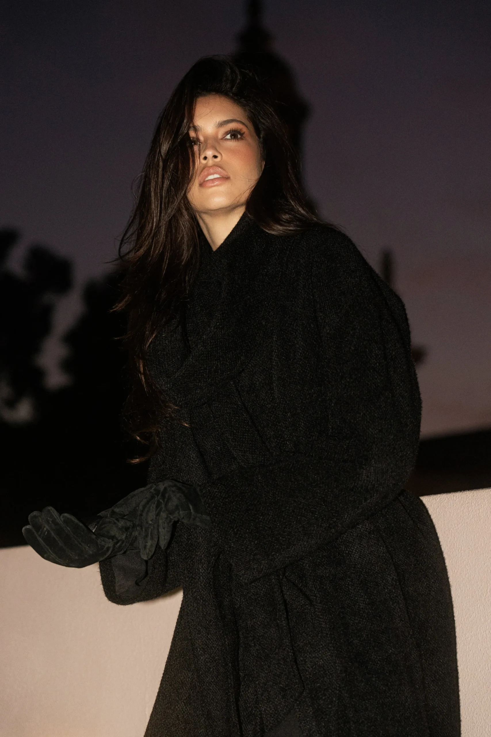 JLUXLABEL Black Jonah Coat