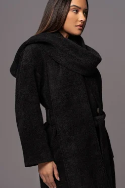 JLUXLABEL Black Jonah Coat