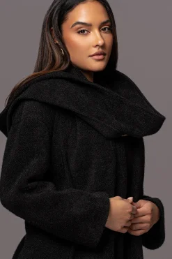 JLUXLABEL Black Jonah Coat