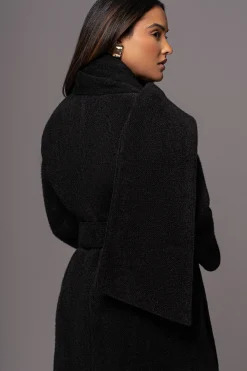 JLUXLABEL Black Jonah Coat