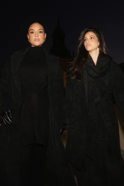 JLUXLABEL Black Jonah Coat