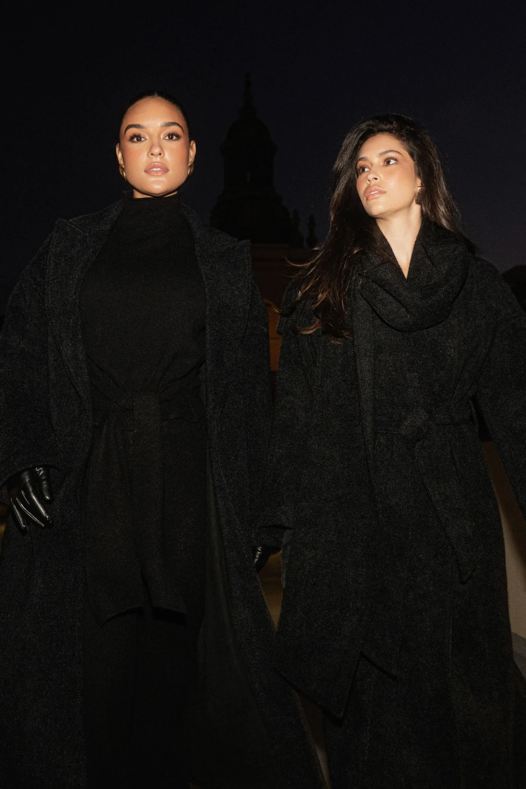 JLUXLABEL Black Jonah Coat