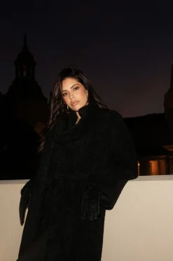 JLUXLABEL Black Jonah Coat