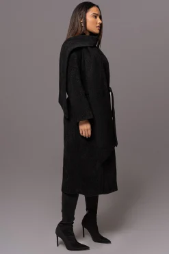 JLUXLABEL Black Jonah Coat