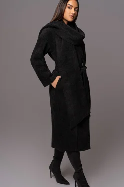 JLUXLABEL Black Jonah Coat