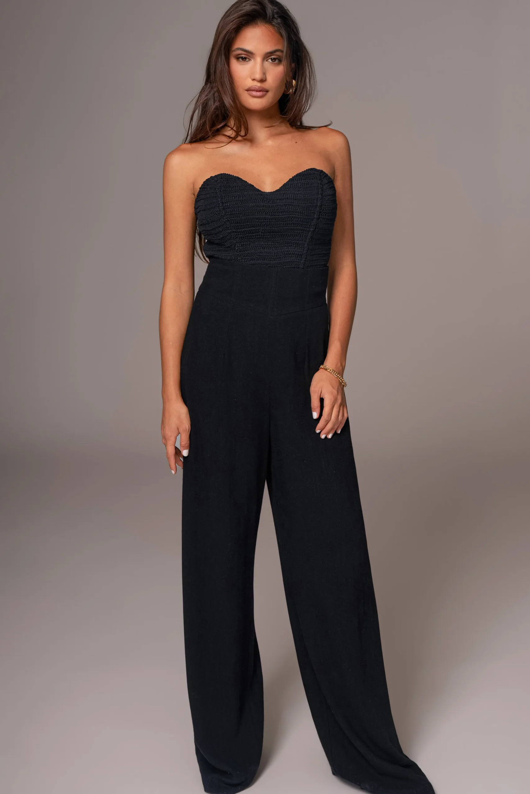JLUXLABEL Black Lila Bustier