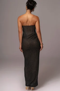 JLUXLABEL Black Lush Life Maxi Dress